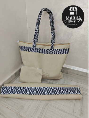 Sac de plage ™ (حقيبة بحر نسائية) 3 pcs