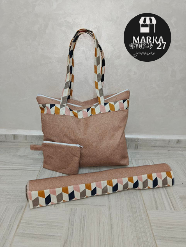 Sac de plage ™ (حقيبة بحر نسائية) 3 pcs
