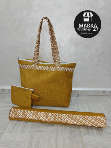 Sac de plage ™ (حقيبة بحر نسائية) 3 pcs